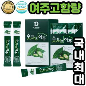 [TV인기] 숫치로여주 국내최대고함량 무농약 여주즙~만족도99.9%~1박스(30포:1개월)간편스틱형 국내산100%