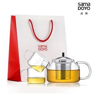 사마도요 티포트세트 S055 250ml+찻잔2P 정품쇼핑백