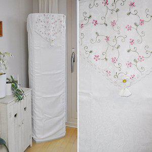 [지비유] 레이스 스텐드에어컨커버_원형/슬립