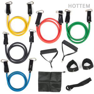 튜빙밴드 5종 멀티 도어 풀세트 근력운동 스트레칭