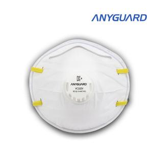 애니가드 VC102V 안면부여과식 방진 마스크 1급 밸브형 분진 산업용 공업용 10개입