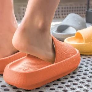 4cm 층간소음 방지 슬리퍼 욕실화 거실 실내화 거실화 키높이 층간소음방지화 사무실 쿠션