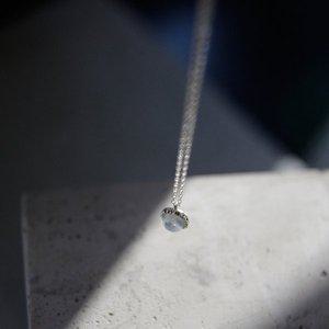 [제이로렌(J.LAUREN)]제이로렌 N0710 6월탄생석 문스톤 실버목걸이