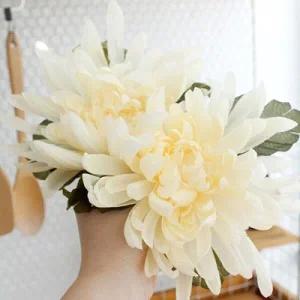 /모모제작소 네셔널 플라워 커튼집게 1조(2개)