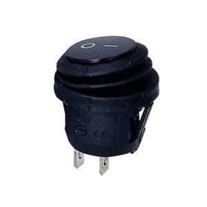 토글 스위치 방수형 온오프 스위치 원형 블랙 AC DC 벨톤 SPS007