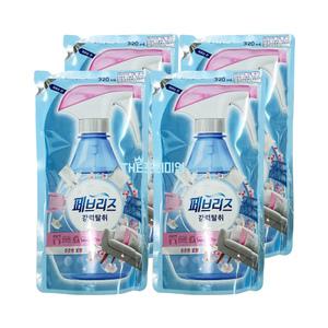 페브리즈 섬유탈취제 은은한향 보충형 리필 320mlx4개 최신리뉴얼