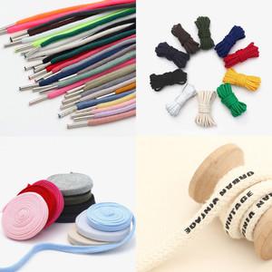 소잉데일리]스트링 끈 고무줄 모음 면 린넨 둥근 납작 철팁 다양한 색상 스타일 사이즈