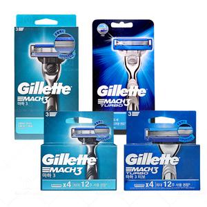 질레트 마하3 마하5 면도기 면도날 모음