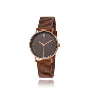 로이드 엘메이트 브라운 컬러 커플 여성 메쉬시계 LL2G20T72MYY