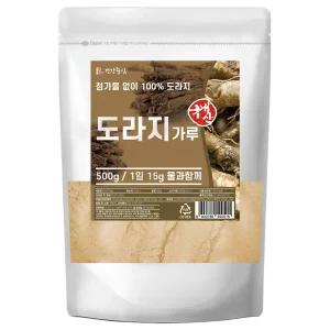 국산 도라지 분말 가루 500g
