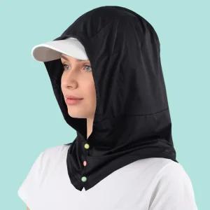 국산 냉감 쿨링 후드형 목 얼굴 햇빛가리개 자외선차단 모자 썬캡 등산 낚시 골프 조깅 산책 쿨스카프