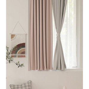 [파르페] by 알레르망 [2장세트] 오슬로 솔리드 창형 방한 암막커튼 (컬러선택+컬러선택)