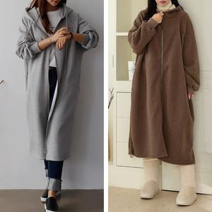 빅사이즈 롱 후드 자켓 집업 후드 기모 점퍼 바람막이 아우터 겨울 신상 여성의류 66-110 size 모음