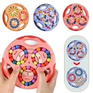 양면 회전 매직빈 큐브 손장난감 피젯큐브 신기한큐브