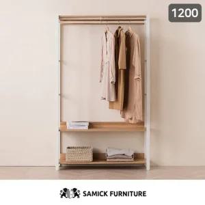 삼익가구 테일러 드레스룸 1200 와이드 1단 행거형 착불