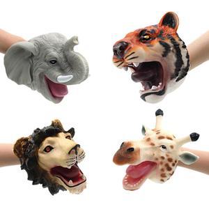 동물 손인형 핸드퍼펫 역할놀이 사자 기린 호랑이 코끼리