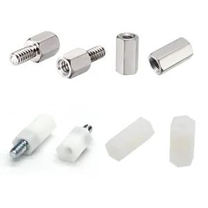 지지대볼트 너트 M3 M4 육각 스페이서 연결 관통 모니터암 브라켓연장 PCB기판 서포트