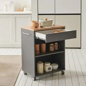 올리브 서랍형 조리대 이동식 홈바 MWF224