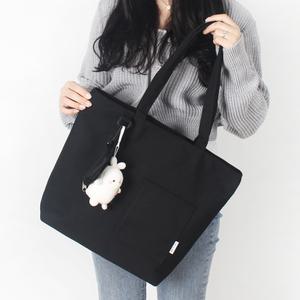 남여공용 캔버스 에코백 쇼퍼백 천가방 학생보조가방 T3165 제키