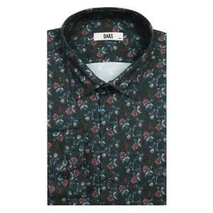 갤러리아 [닥스셔츠] 25FW 기모 플라워 프린트 셔츠 레귤러핏 DLW1SHCL170E1O