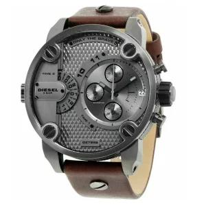 디젤 Diesel DZ7258 리틀 대디 51mm 빅사이즈 가죽 남자 패션 시계 미국 발송