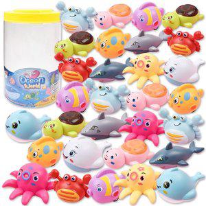 R 오션 풀백 30피스 장난감 세트 258 미니카 자동차 탈것 다이캐스트 선물