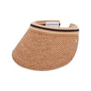 [헬렌카민스키] 여성 비앙카 누가/블랙 스트라이프 썬캡 HAT50265 Nougat/Black Stripe