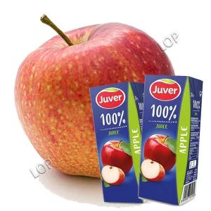 100% 착즙 후버 사과 애플 주스 200ml 12팩 / 건강한 음료 어린이 간식 쥬스