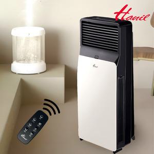 한일전기 절전형 PTC 리모컨형 전기 온풍기 자동온도조절 히터 HEF-3WOSR 10평형 업소용 식당용 가게용