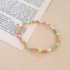 [그레이스켈리]레인보우 캔디 비즈 팔찌