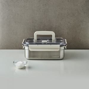 [본사직영]락앤락 숨쉬는 스텐 김치통 직사각 3L (LST829B)