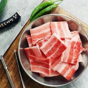 더푸드마켓 듀록돼지고기 옛날냉동삼겹살 500g