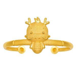 [한국금다이아몬드] 아기 순금 용 돌팔찌 24K 7.5g 돌잔치 100일 선물