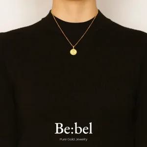 순금목걸이 7.5g 24k 여자 디자인 코인 비벨 두돈 2돈