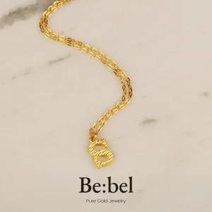 순금목걸이 3.75g 24k 남자 여자 디자인 이니셜 S 비벨 한돈 1돈