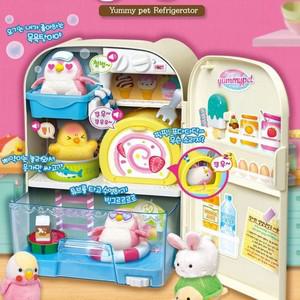 여아 장난감 인형 놀이 동물인형 얌얌 냉장고 조카 선물