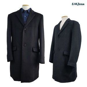 [NS홈쇼핑]SMJ711 남성 모직 코트 겨울 하프 롱코트 중년 남자 코트 겨울코트 잔피엘 코트..