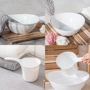 창신리빙 블랑자루바가지 대야 선택1 욕실용 목욕용품 세면