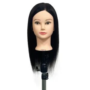 비너스가발 100%인모 18인치 롱스타일 연습용통가발 블랙