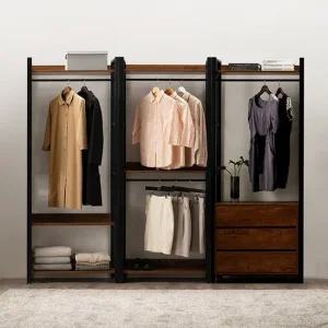 삼익가구 모더니크 시스템 옷장 드레스룸 2400 세트B타입