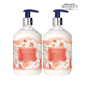[부케가르니]부케가르니 딥 퍼퓸 트리트먼트 핑크자몽향 500ml x2개