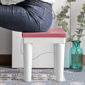 원목스툴의자 미니 사각 나무의자 화분 스툴 소 대