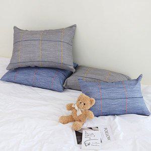 [라이프스토리]양면 풍기인견 베개 세트 30x50 솜포함 여름 낮잠