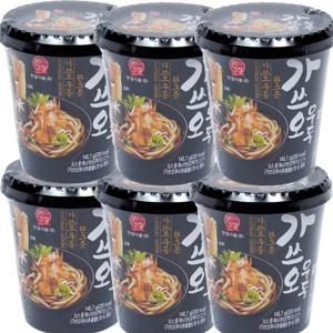 한일식품 본고장 국물이 깊고 진한 가쓰오우동 한그릇 작은컵145.7g (6입)