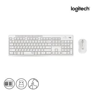 로지텍코리아 MK295 무소음 무선 키보드 마우스세트 정품 화이트 G