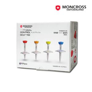 카르마 컨트롤 에이밍 높이조절 골프티 4P 선물세트 티꽂이 드라이버티 볼마커