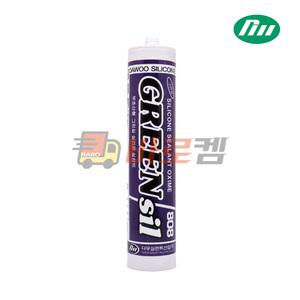 낱개 다우실란트 808 무초산 실리콘 270ml 유리글레이징 백색 회색 흑색 밤색 우드 아이보리 상아 체리 녹색 진회 연흑 연회 연우드 월넛 오크 청색 투명 반투명 적색 금색