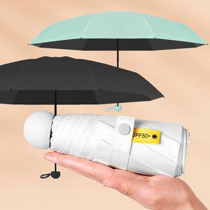 카시안 캔디팝 5단 암막 양우산 CN 접이식 우양산 UV 자외선 차단 미니 경량 양산 우산