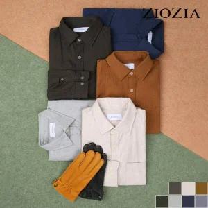 [지오지아] [LAST SALE] 코튼 100 라이트 플란넬 셔츠 A (ABA4WC1104_A)