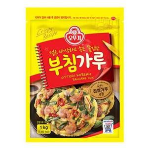 오뚜기 부침가루 1KG 자취 대용량 식자재 선물 튀김 제사 명절 부침개 간식